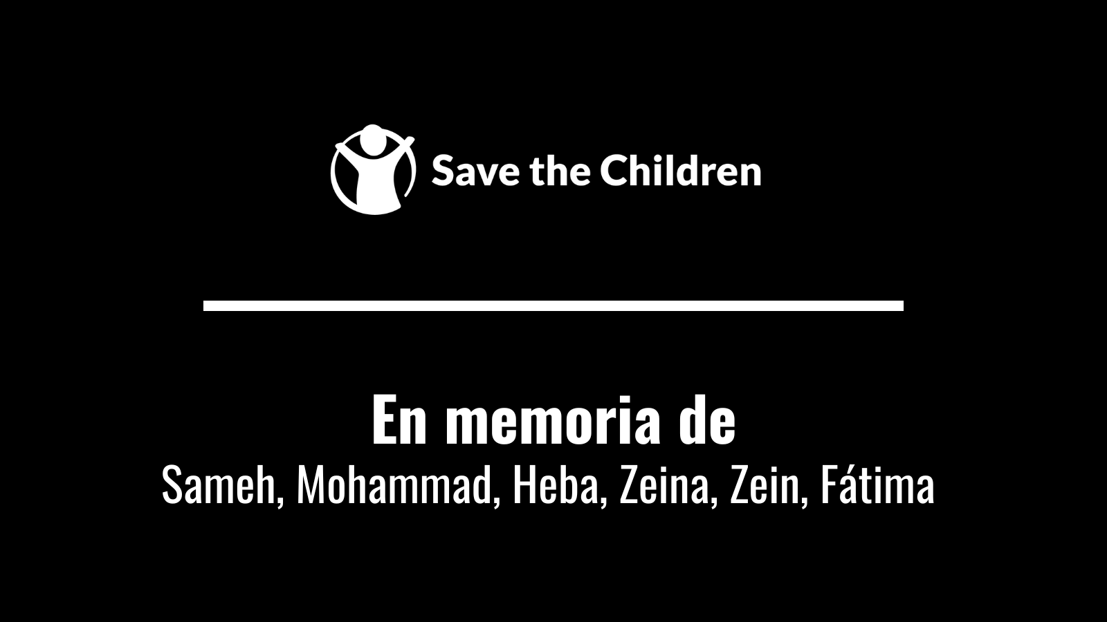 Save the Children condena el asesinato de un miembro de su equipo junto a sus familiares en un ataque aéreo israelí en Gaza